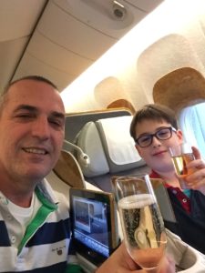 Budai Marci és Feri 2017 december - Dubai, Emirates, Business