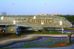 Miracle Garden Dubai Emirates A380