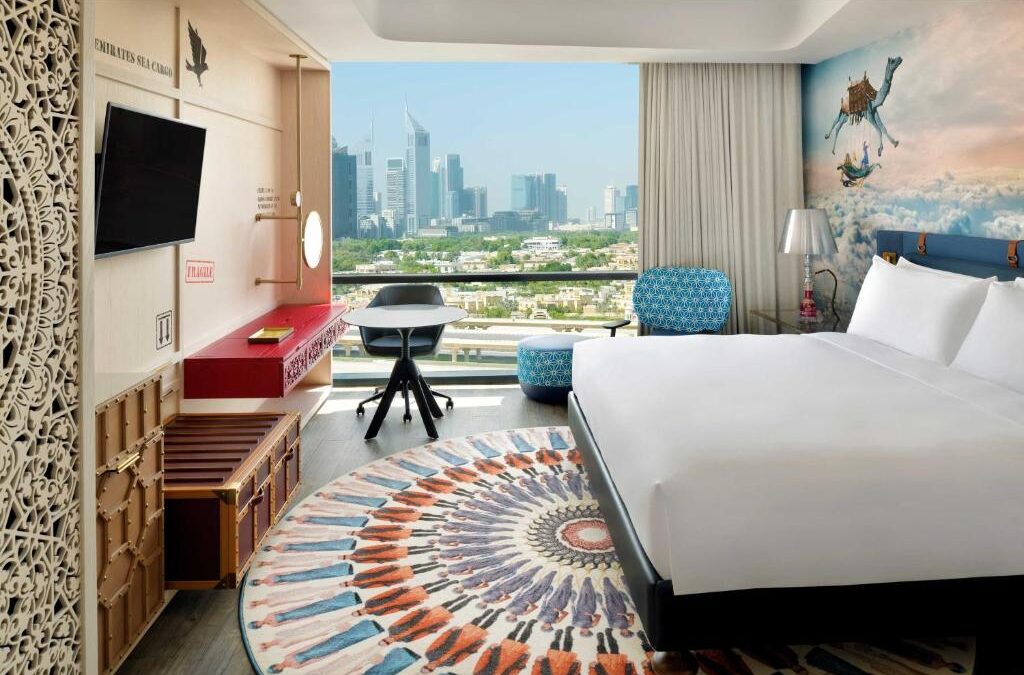Művészi stílusban a Canal és a Dubai Mall közelében: Indigo Dubai Downtown hotel